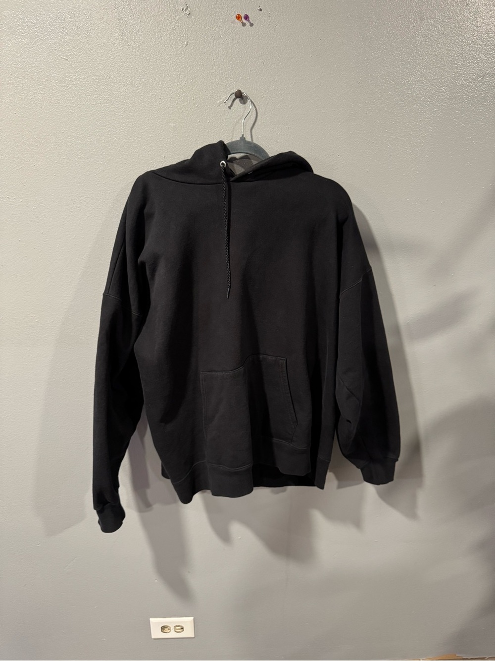 Hanes Ultimate Cotton Black Hoodie 3XL